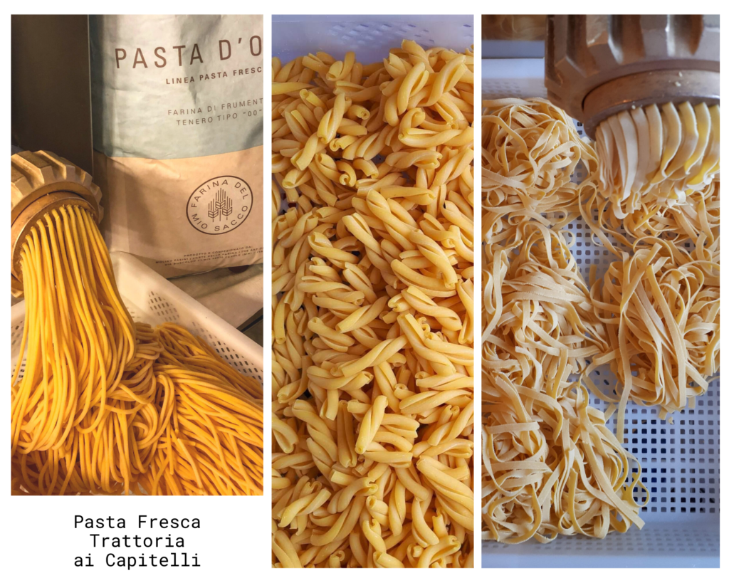 La pasta fresca - Trattoria ai Capitelli